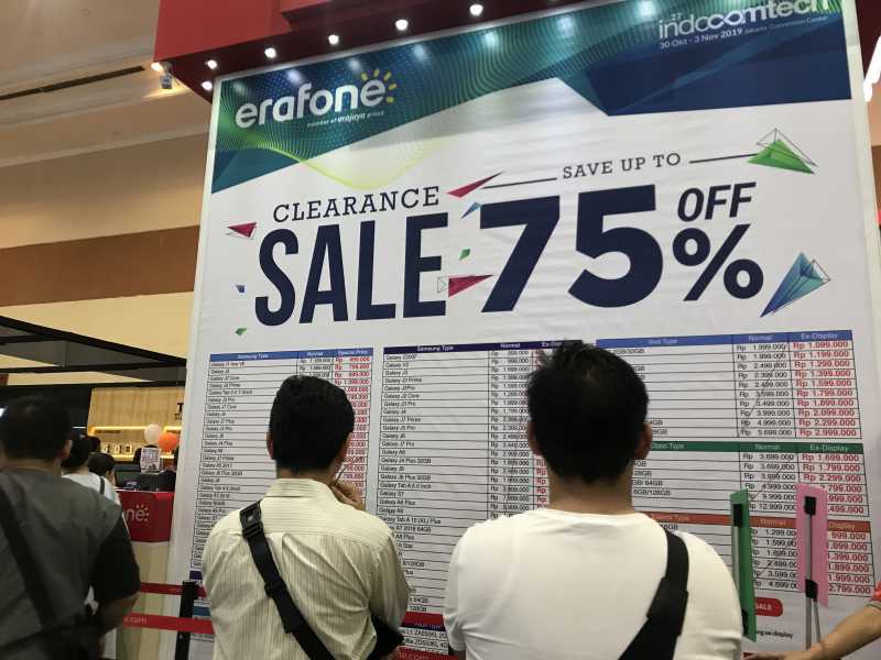 Diskon Pol 75 Persen Erafone di Indocomtech, dari Xiaomi Hingga Samsung Diskon Pol 75 Persen Erafone di Indocomtech, dari Xiaomi Hingga Samsung
