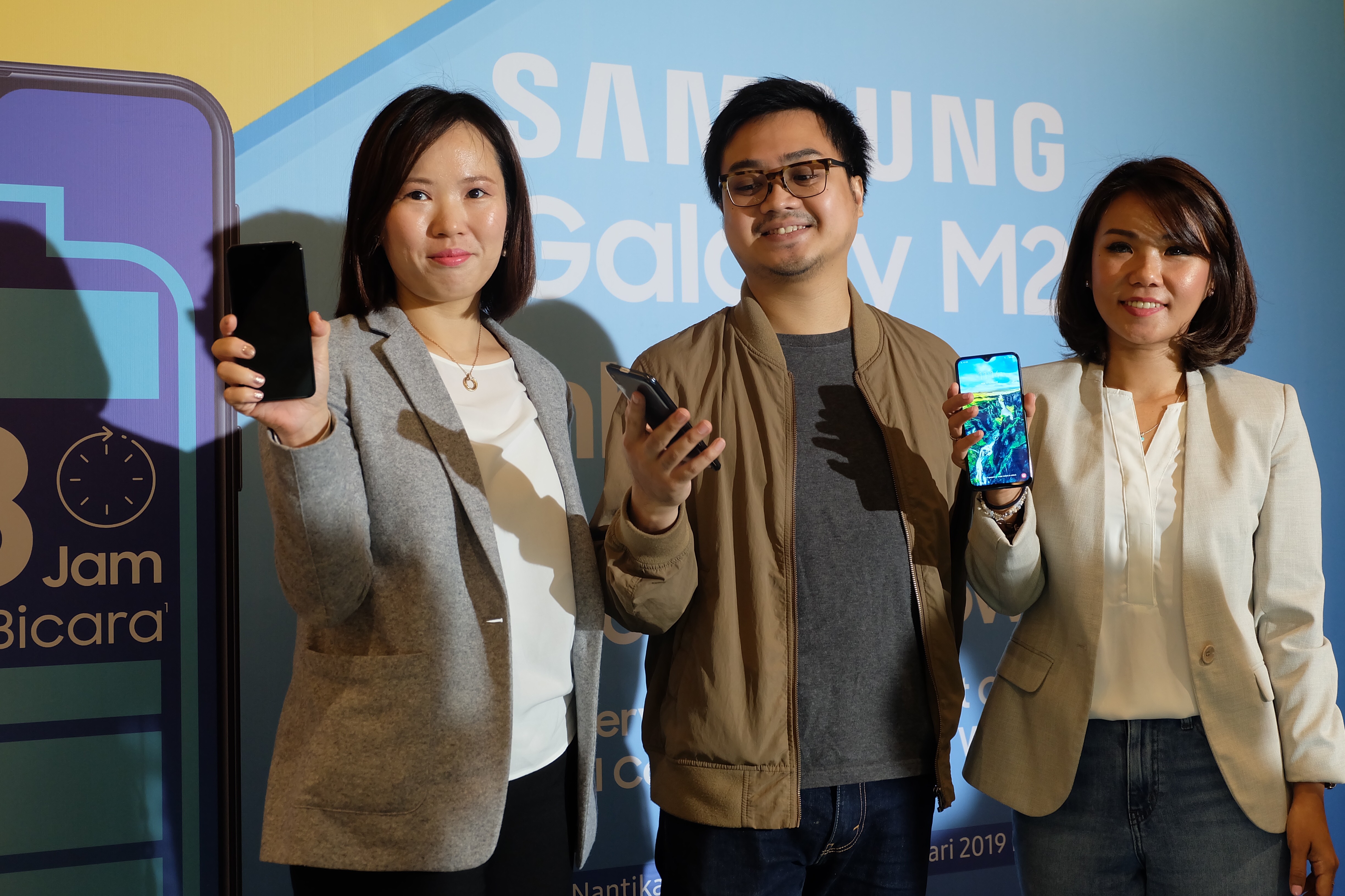 Samsung merilis Galaxy M20 di Jakarta Pusat Senin 11 2 Foto Uzone Hani Nur Fajrina