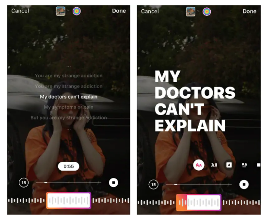 Jiplak TikTok, Instagram Bikin Fitur Lirik Lagu, Tapi... Jiplak TikTok, Instagram Bikin Fitur Lirik Lagu, Tapi...