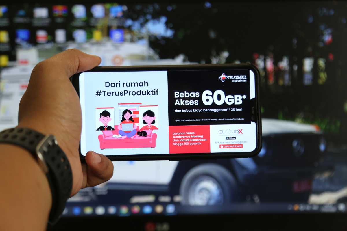 Kerja dari Rumah, Trafik Data Telkomsel Naik 5 Persen Kerja dari Rumah, Trafik Data Telkomsel Naik 5 Persen