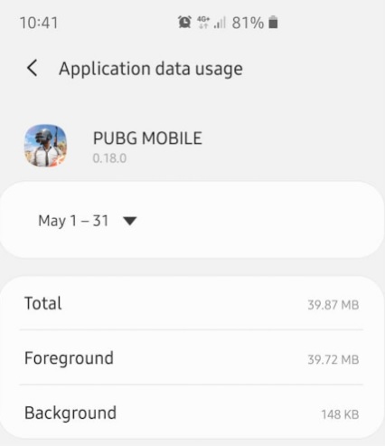 pubg mobile size