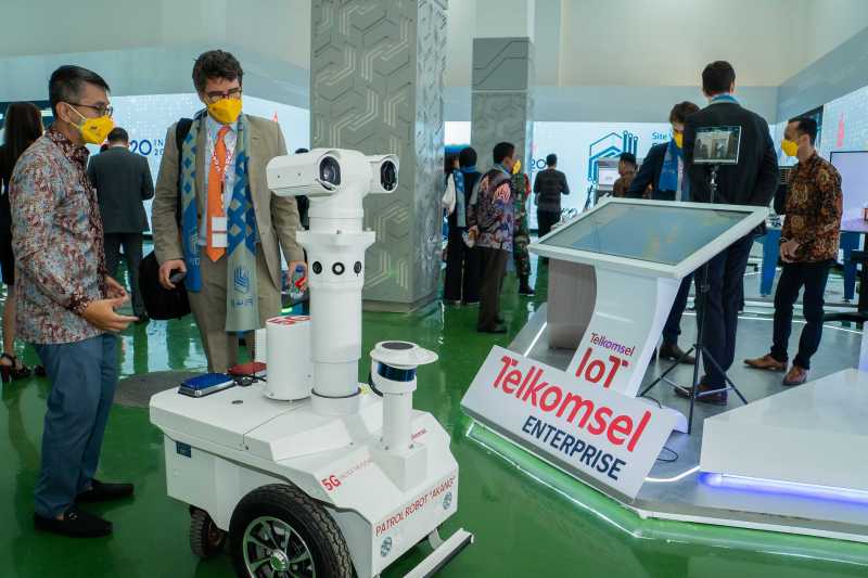 Telkomsel Gelar 5G Experience Center di PIDI 4.0, Ada Robot Pintar!