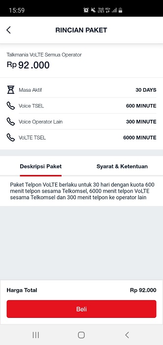 paket volte