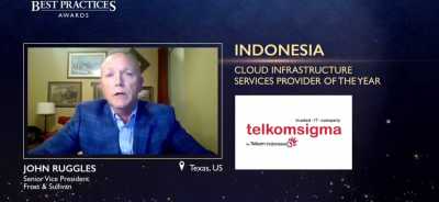 Telkomsigma Raih Cloud Infrastructure Service Provider of the Year dari Frost & Sullivan