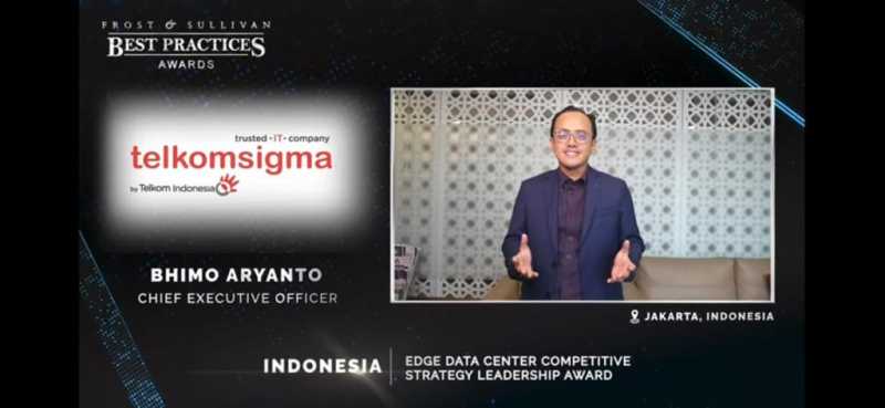 Operasikan 18 Edge Data Center, Telkomsigma Diganjar Frost & Sullivan Best Practices Awards 2021 Operasikan 18 Edge Data Center, Telkomsigma Diganjar Frost & Sullivan Best Practices Awards 2021