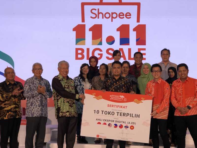 Shopee Genjot Produk Lokal <i>Go International</i>