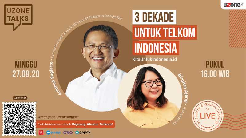Apa Sih KitaUntukIndonesia.id? Saksikan Uzone Talks Bersama Achmad Sugiarto Sore Ini Apa Sih KitaUntukIndonesia.id? Saksikan Uzone Talks Bersama Achmad Sugiarto Sore Ini