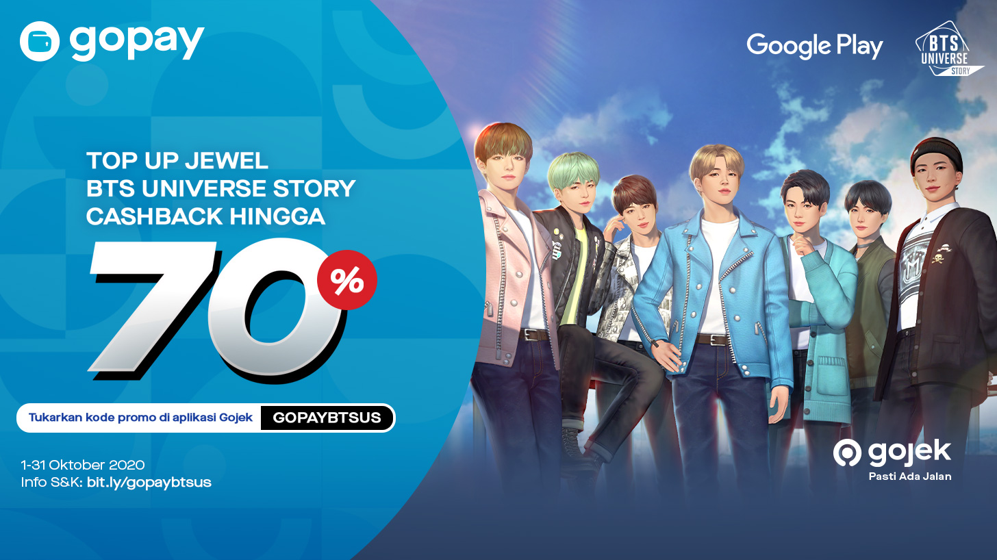 [BTS Universe Story] Netmarble dan Gopay Hadirkan Promo Menarik Untuk Game Mobile Sosial Interaktif