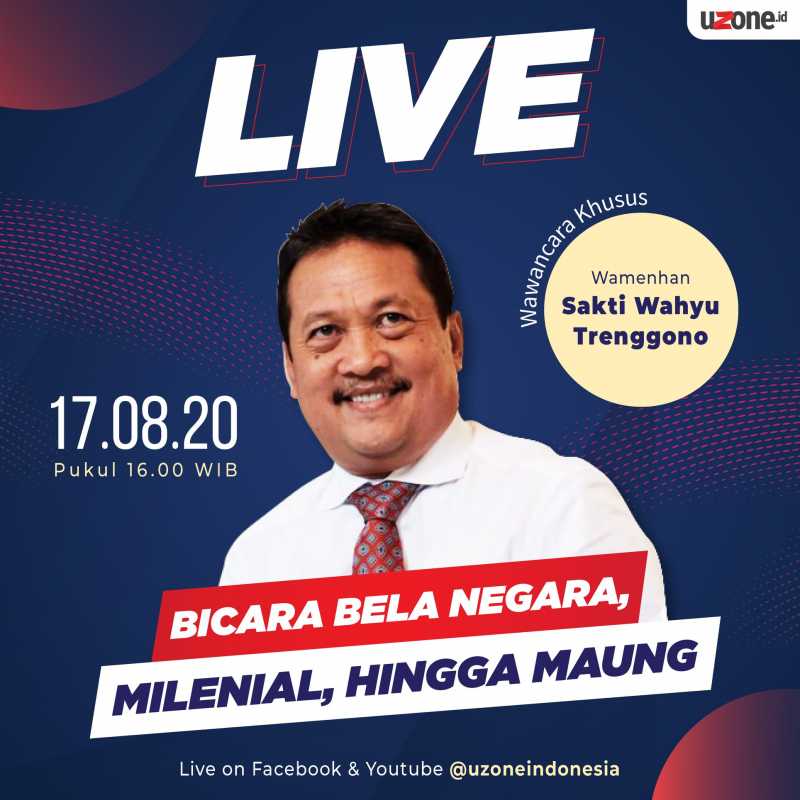 Pesan Kemerdekaan Wamenhan: Jangan Kalah dengan Milenial Luar Negeri Pesan Kemerdekaan Wamenhan: Jangan Kalah dengan Milenial Luar Negeri