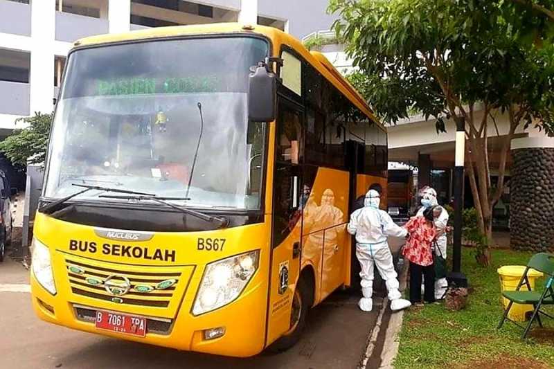 Ketika Bus Sekolah Dibekali GPS untuk Layani Pasien Covid-19 Ketika Bus Sekolah Dibekali GPS untuk Layani Pasien Covid-19