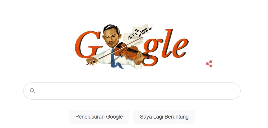 Mengapa Google Doodle Tampilkan Ismail Marzuki?