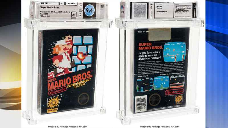 Video Game Super Mario Bros Jadul Laku Rp1,6 Miliar Video Game Super Mario Bros Jadul Laku Rp1,6 Miliar