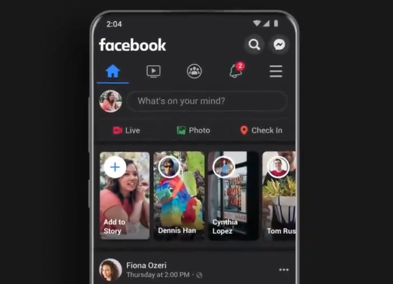 Masih Diuji Coba, Begini Wajah Dark Mode Facebook