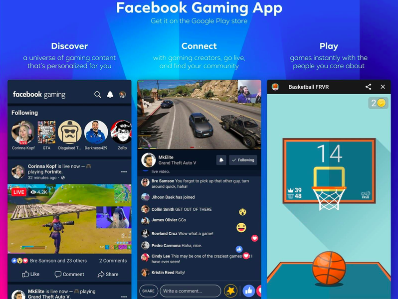Facebook Gaming Kini Jadi Aplikasi Sendiri, Ada Turnamen dan Maraton Livestream