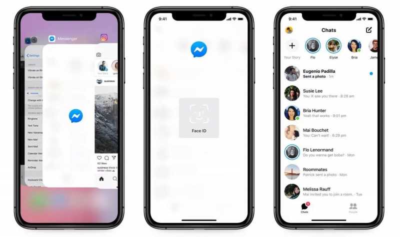 Facebook Messenger di iOS Kini Didukung Fitur Face ID Facebook Messenger di iOS Kini Didukung Fitur Face ID
