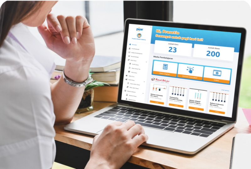 Pijar Sekolah Jadi Solusi Belajar Virtual yang Terintegrasi