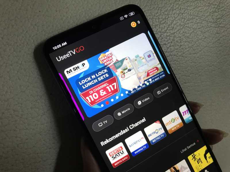 Tampilan Baru, Aplikasi UseeTV Go Hadirkan Berita Hingga Video on-Demand Tampilan Baru, Aplikasi UseeTV Go Hadirkan Berita Hingga Video on-Demand