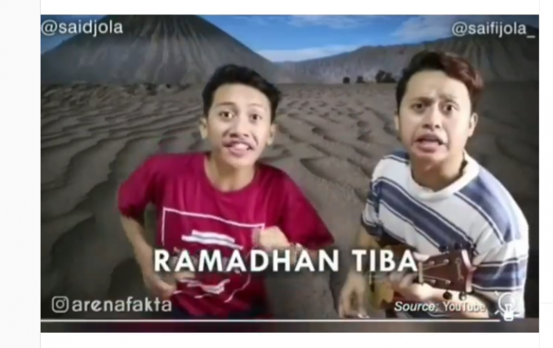 Kocak! Lirik ‘Ramadhan Tiba’ Diubah, Sindir yang Pura-pura Puasa