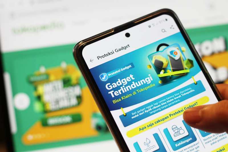 Asuransi Gadget Tokopedia Meningkat Lebih dari 70 Kali Lipat