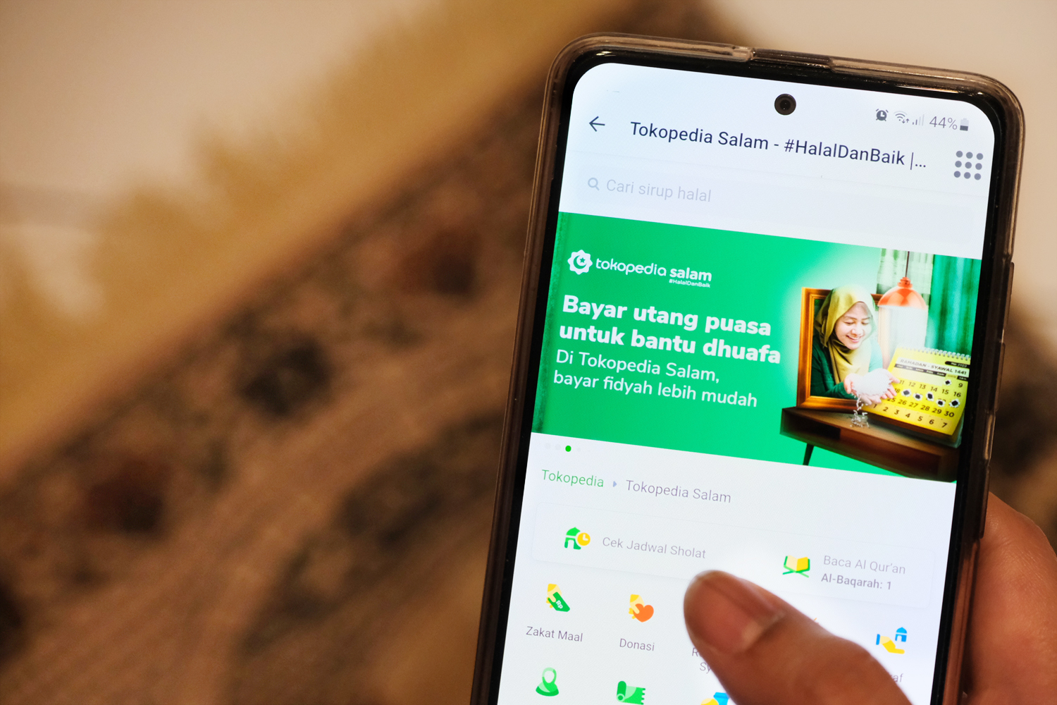 Ramadan 2021, Tokopedia Catat Kenaikan Transaksi Jilbab, Parsel, dan Perlengkapan Ibadah