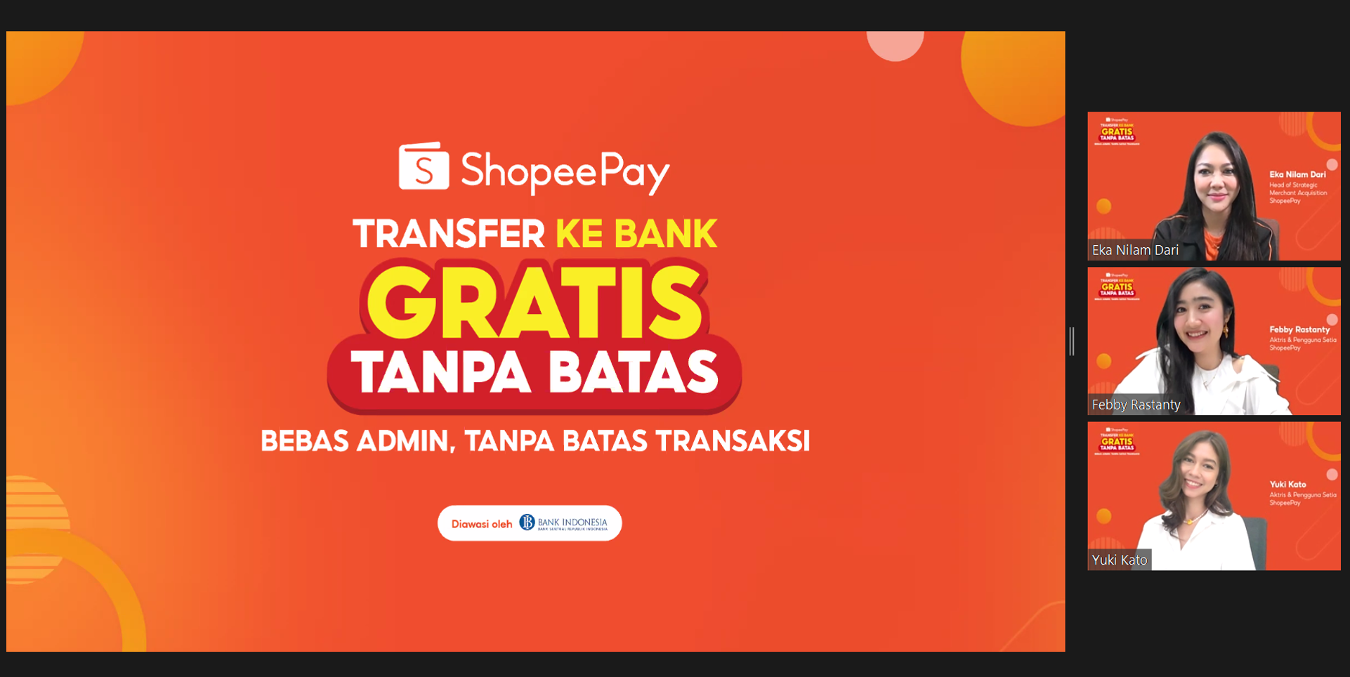 Foto 1 - ShopeePay Luncurkan Fitur Transfer ke Bank Gratis Tanpa Batas untuk Dukung Masyarakat Makin Produktif