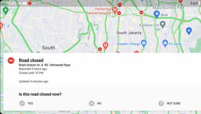 VIDEO: Cek Penyekatan Jalan, Vaksin, dan Tes Covid-19 via Google Maps