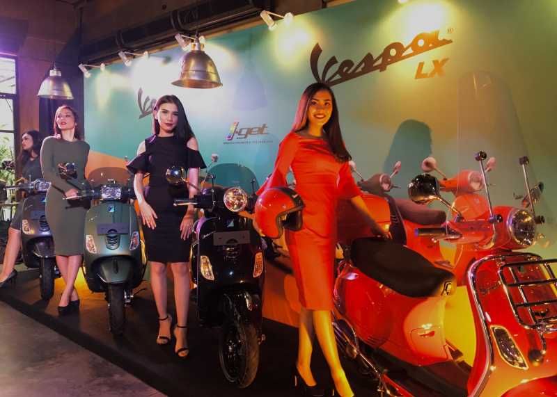 Gebrakan Vespa Lewat Dua Skuter Matik Baru