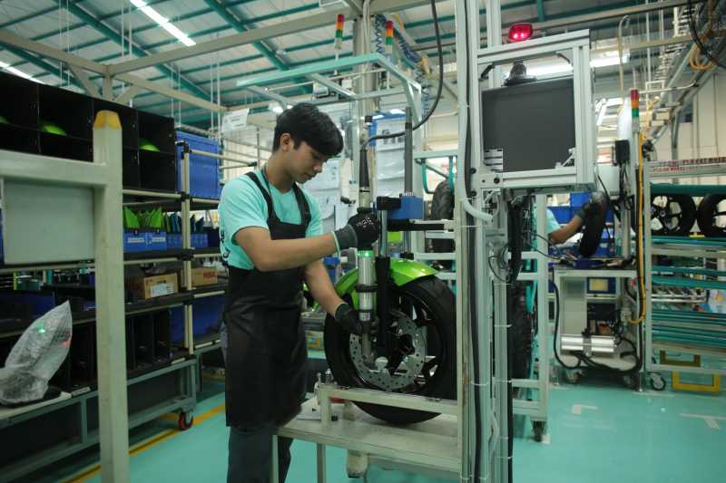 Pabrik Alva Diklaim Bisa Produksi 100 Ribu Motor Listrik per Tahun