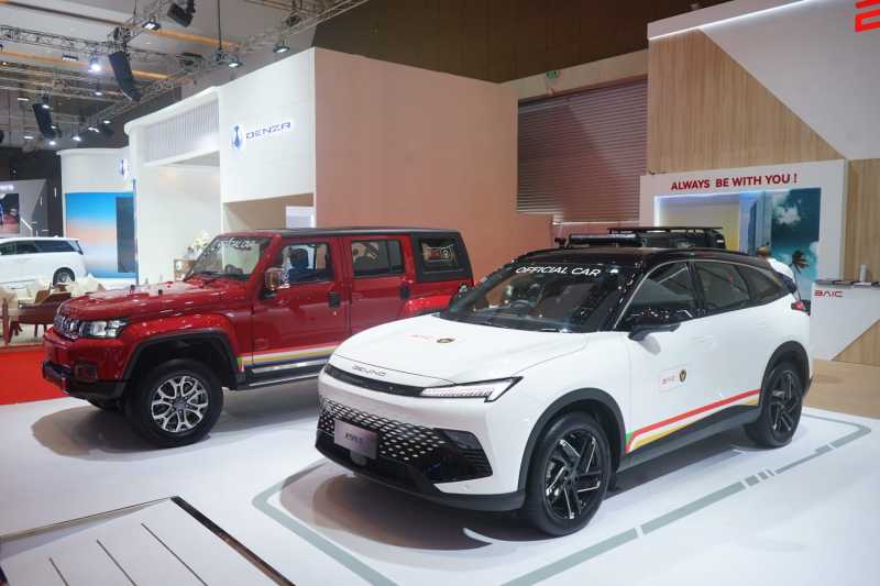 BAIC BJ40 dan X55 jadi Mobil Operasional Atlet Tim Indonesia