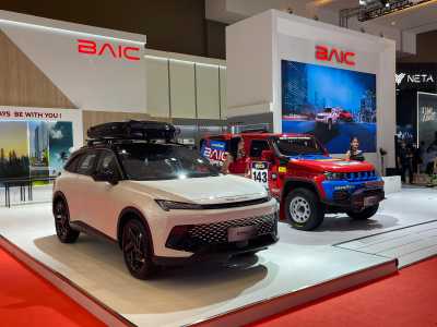 BAIC Umbar Diskon Mobil Rp70 Juta di IIMS 2025