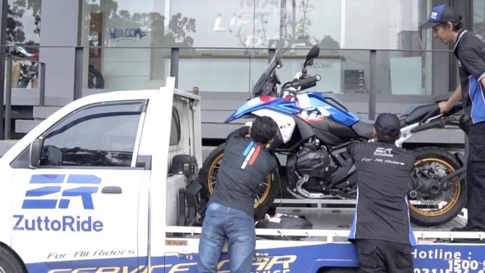 BMW Motorrad Gaet ZuttoRide untuk Tingkatkan Layanan Darurat