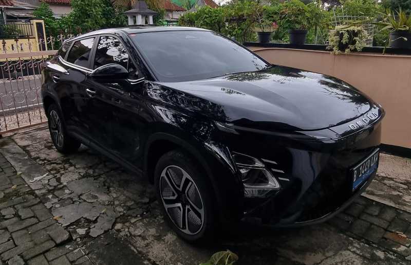 Mobil Listrik Chery Omoda E5 (Dok: Uzone.id/Brian)