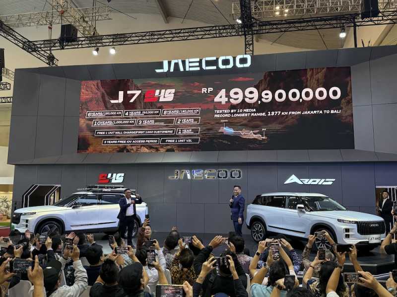 Harga Jaecoo J7 Series Diumumkan, Bikin Gempar GIIAS 2025