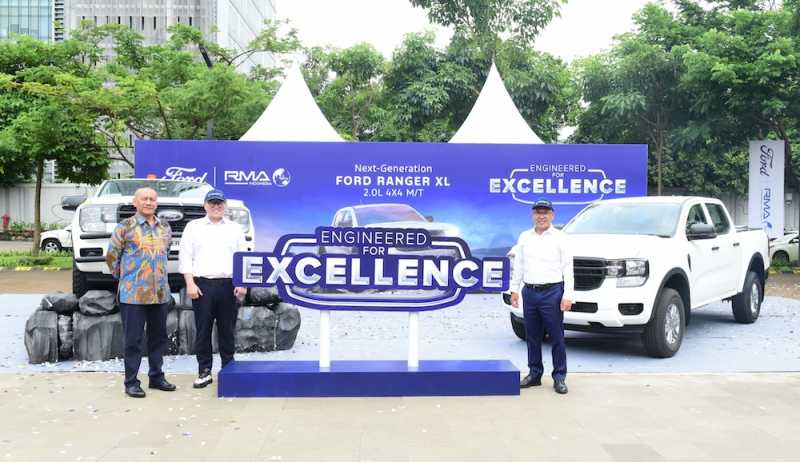 Coba Terus Eksis, Ford Luncurkan Pikap Double Cabin Ranger XL