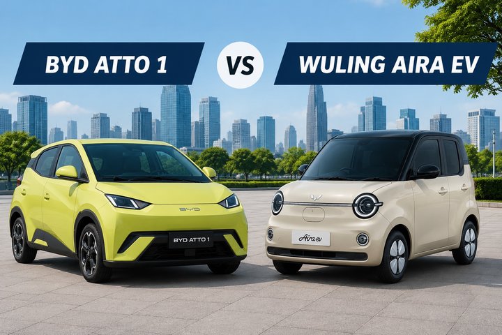VIDEO: Punya Budget Rp200 Juta, Pilih BYD Atto 1 atau Wuling Aira EV?