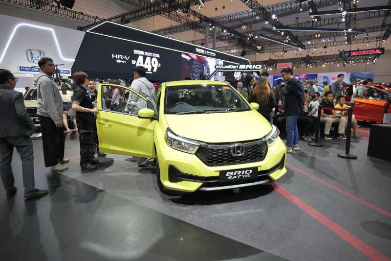 Honda Brio Masih Jadi Tulang Punggung Penjualan di GIIAS 2025