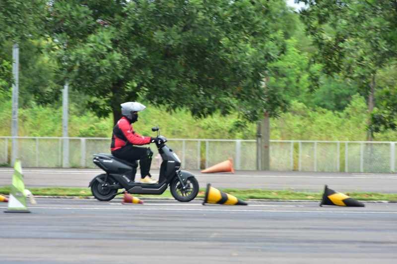 Test Ride motor listrik Honda ICON e: (Dok: Honda)