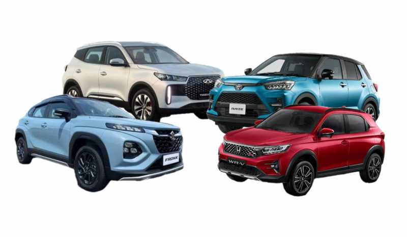 Perang Harga Small SUV: Suzuki Fronx, Honda WR-V, Toyota Raize, Tiggo Cross