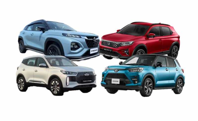 Perang Fitur Canggih di SUV Murah: Fronx, WR-V, Raize, Tiggo Cross