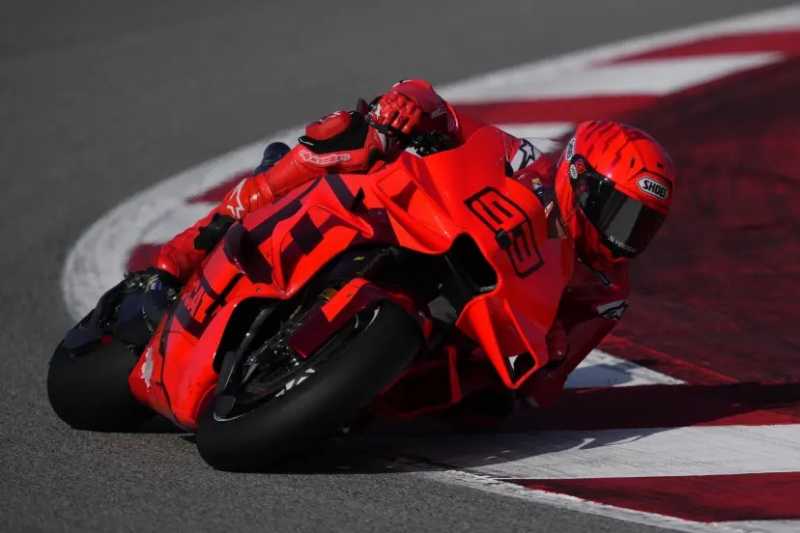 Marc Marquez menggunakan Ducati Desmosedici GP25 (Dok: Istimewa)