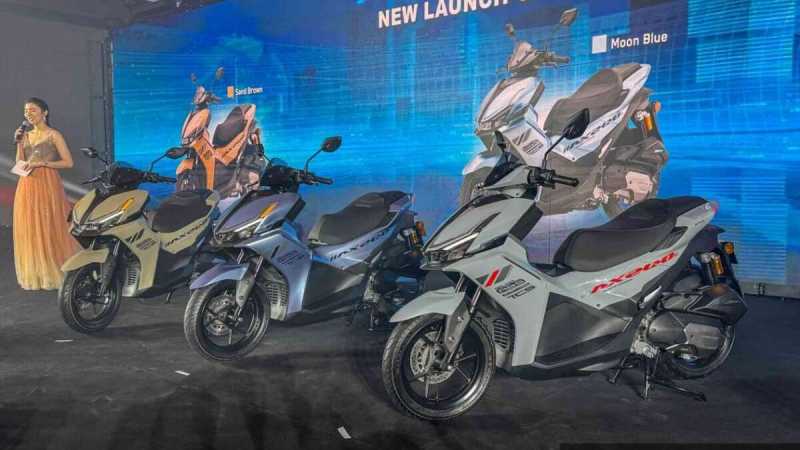 QJMotor Rilis Skutik Sporty AX200S, Bisa Jadi Penantang Aerox?