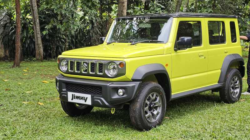 Suzuki Jimny 5 pintu di Indonesia (Dok: Uzone.id/Bagja)