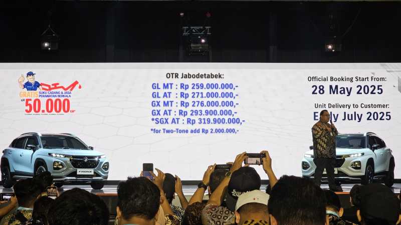 Ada 5 Tipe, Ini Harga Suzuki Fronx Langsung Diskon Rp10 Juta! Ada 5 Tipe, Ini Harga Suzuki Fronx Langsung Diskon Rp10 Juta!