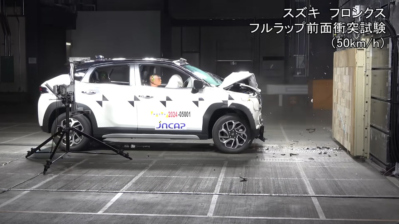 Suzuki Fronx Dites Uji Tabrak, Bagaimana Hasilnya?