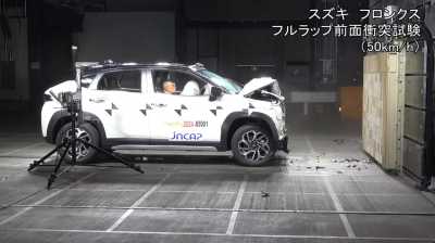 Suzuki Fronx Dites Uji Tabrak, Bagaimana Hasilnya?