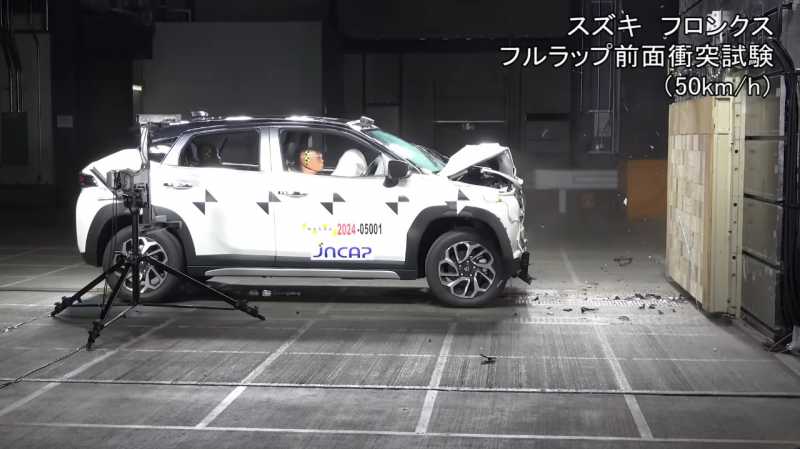 Suzuki Fronx Dites Uji Tabrak, Bagaimana Hasilnya?