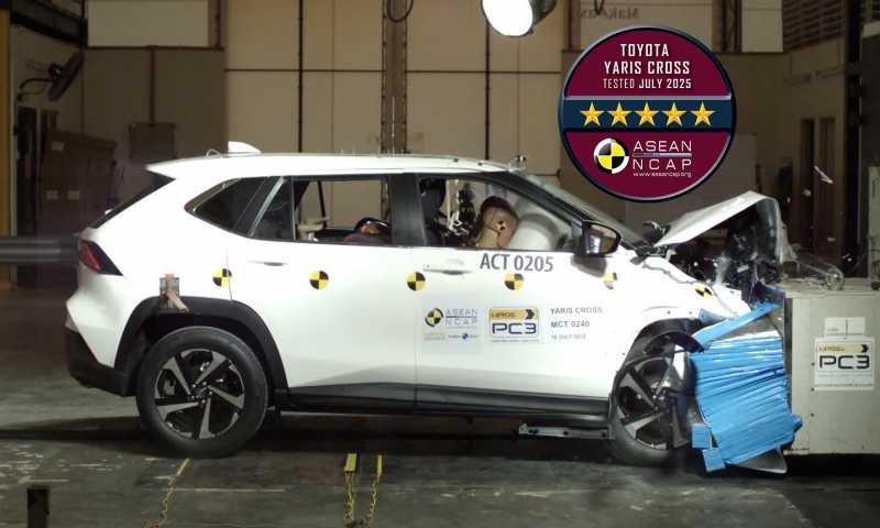 Hasil Uji Tabrak Toyota Yaris Cross: Seaman Apa?