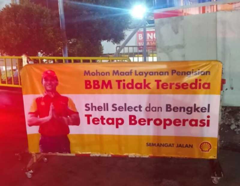 SPBU Kehabisan Bensin, Ini Jawaban Shell Indonesia