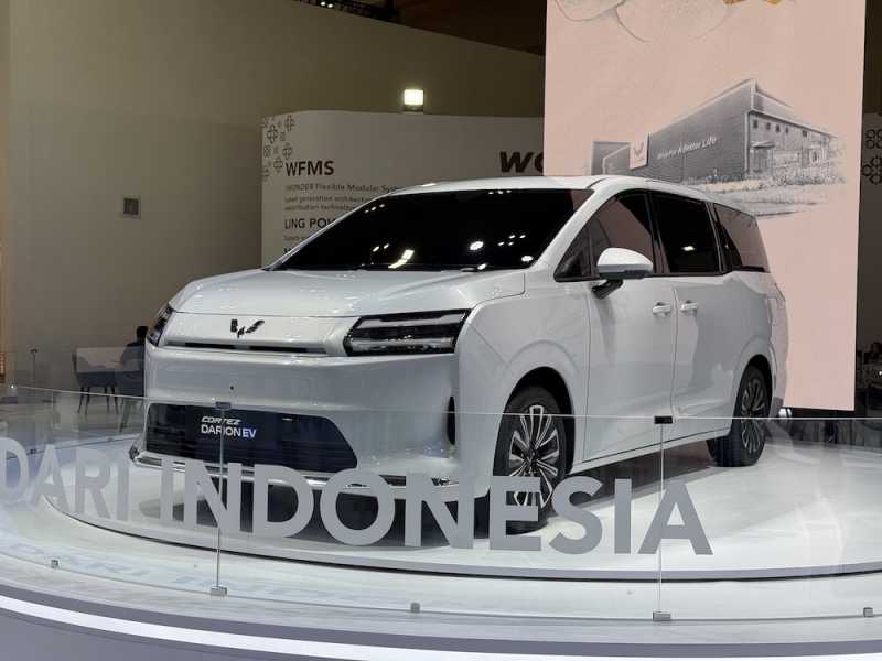 Wuling Cortez Jadi Mobil Listrik Pintu Geser, Meluncur di GIIAS 2025