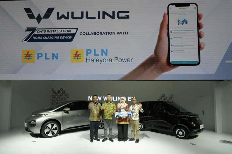 Wuling Jamin Pemasangan Home Charging Maksimal Seminggu